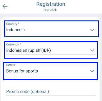 One-Click Registration